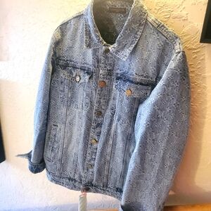 LV mens Blue Jean Jacket